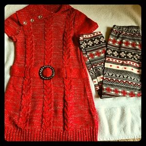 Girls 4/5 Holiday Outfit